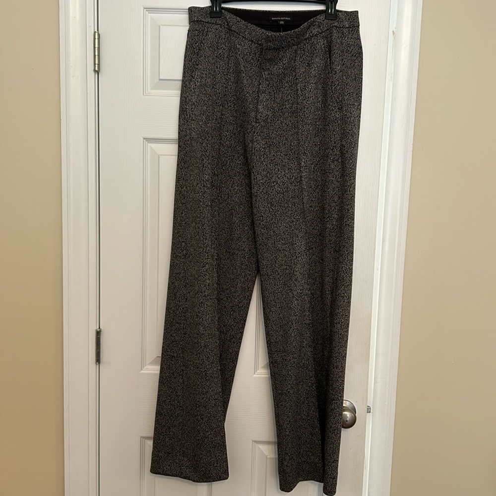 Banana Republic Tweed Slacks- 14 L